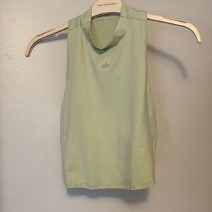 ALO Yoga Women's Sleeveless Top - Light Green